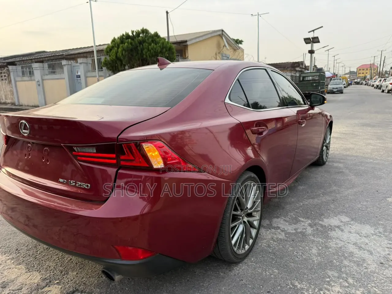Lexus IS 2015 Red