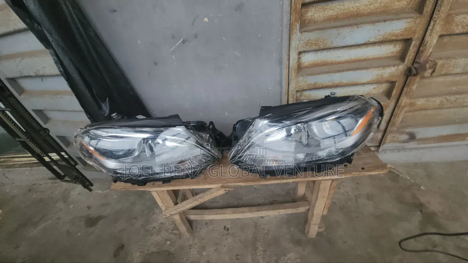 GLE350 2017 Set of Non Led Headlight
