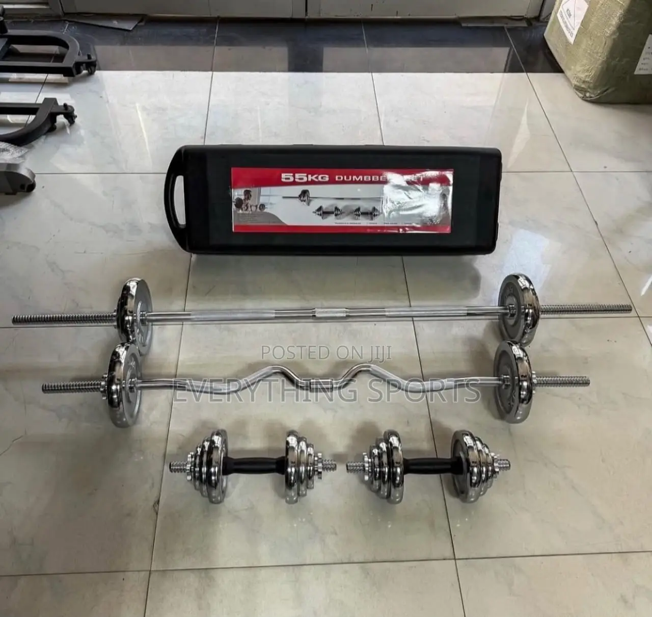 55KG Chrome Dumbell