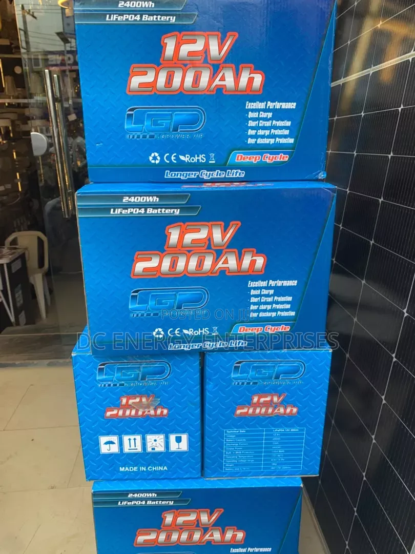 200a CGP 12v Lithium Battery