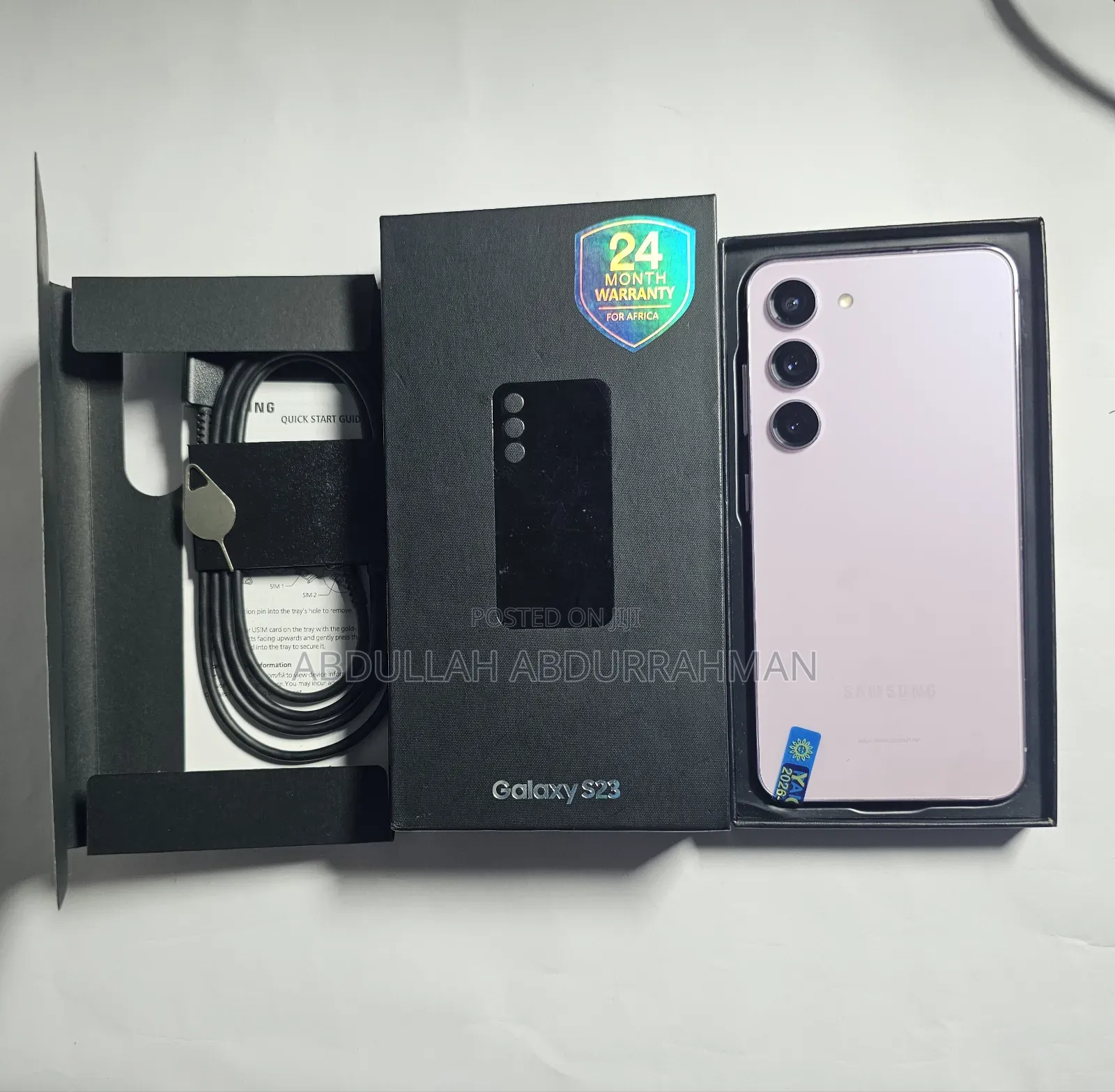 New Samsung Galaxy S23 128 GB Pink
