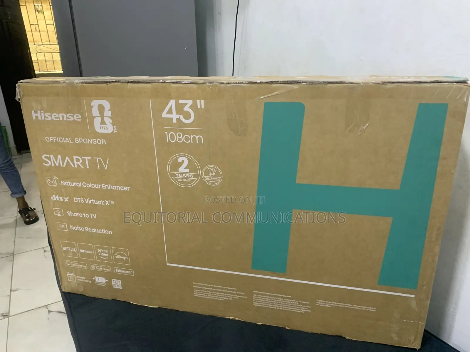 Hisense 43-Inch Smart TV – Affordable Entertainment for Everyone