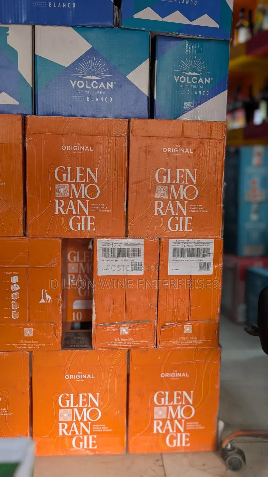 Glenmorangie 10 Years Cartoon by ( 12 Bottles )