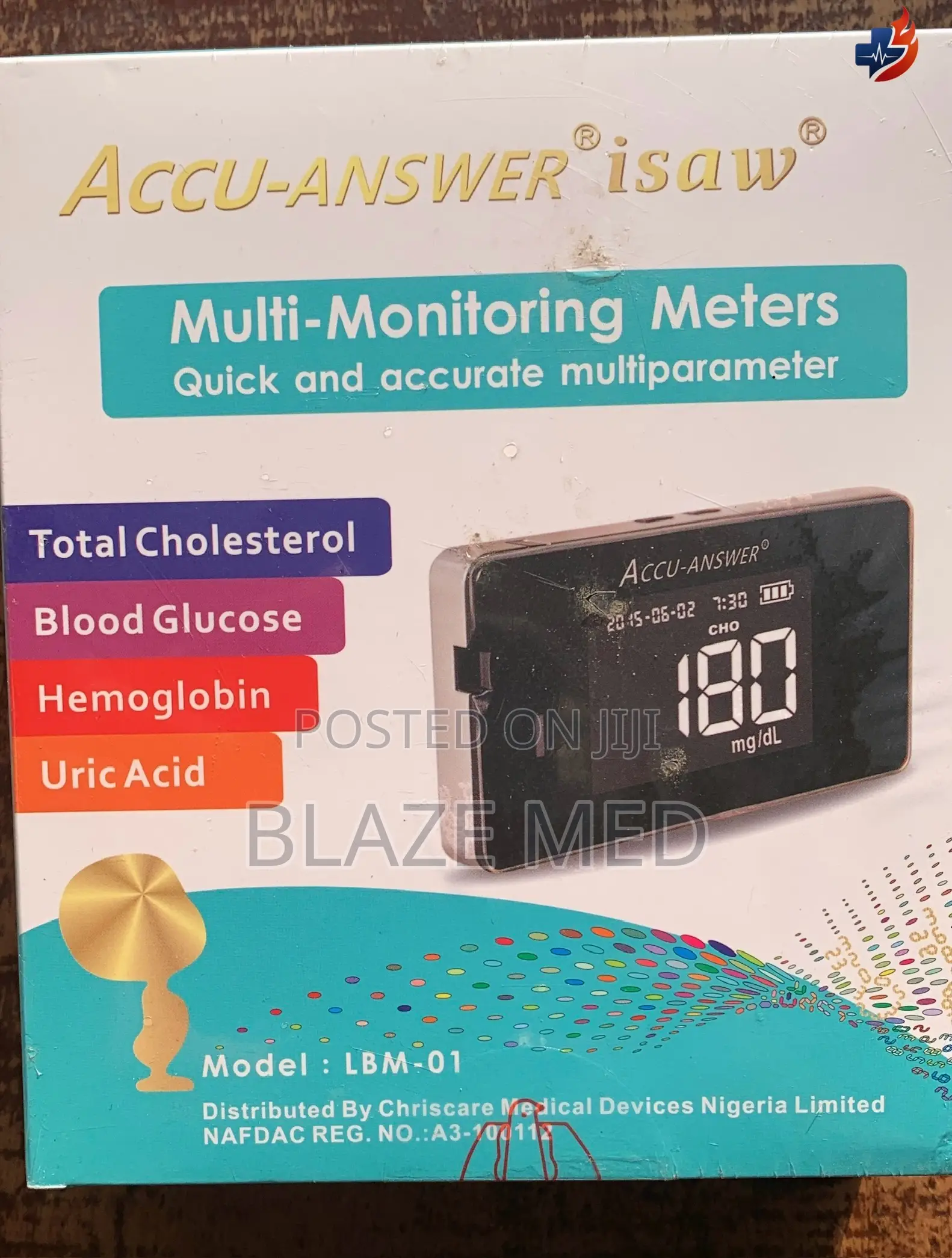 Accu Answer 4 in 1 Cholesterol Machine