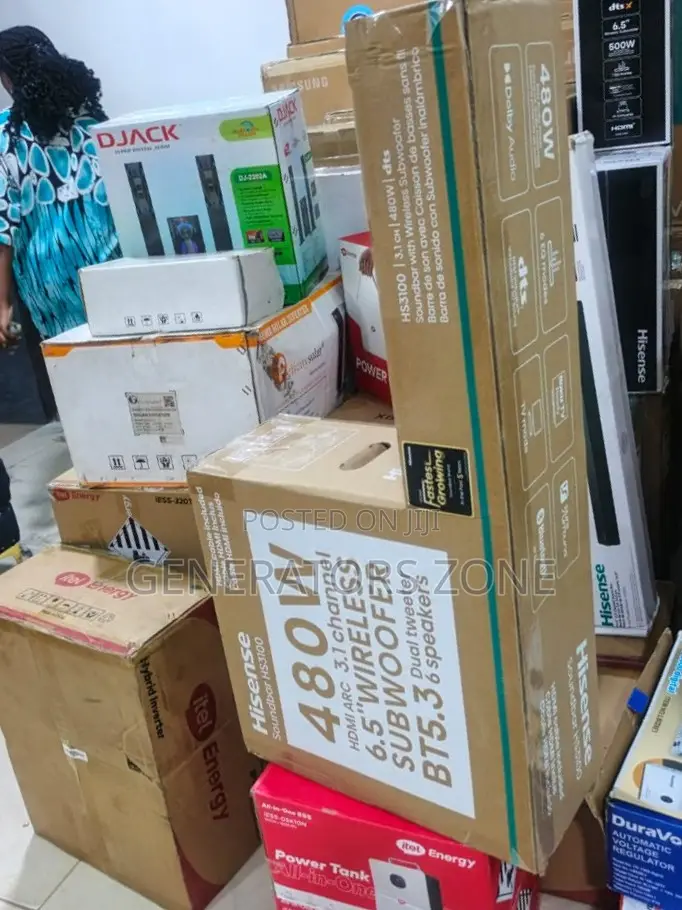 Hisense Crystal Audio 480W 3.1 Channel Sound System