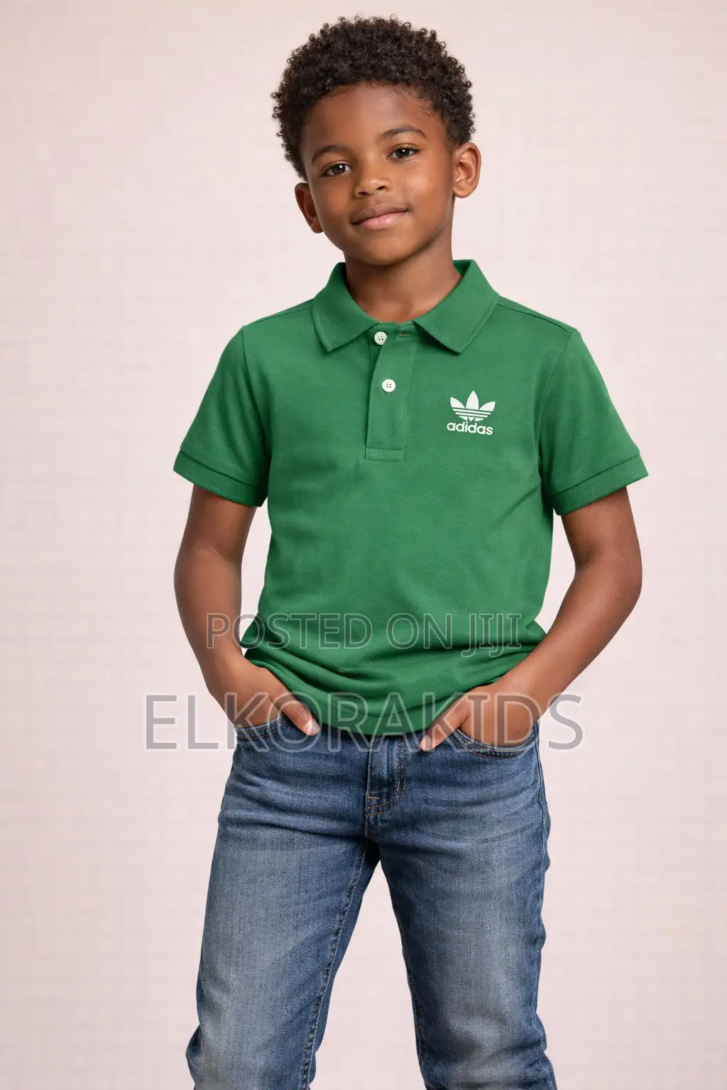 Green Adidas Polo