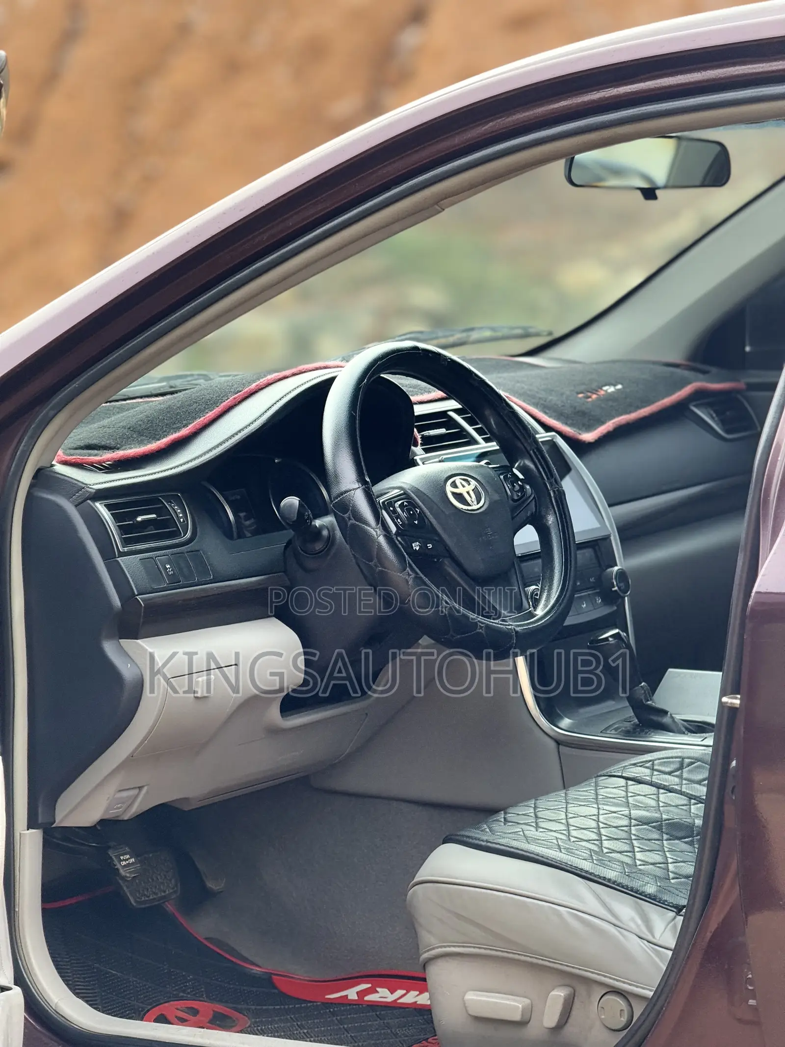 Toyota Camry SE 4dr Sedan (2.5L 4cyl 6A) 2016 Burgundy