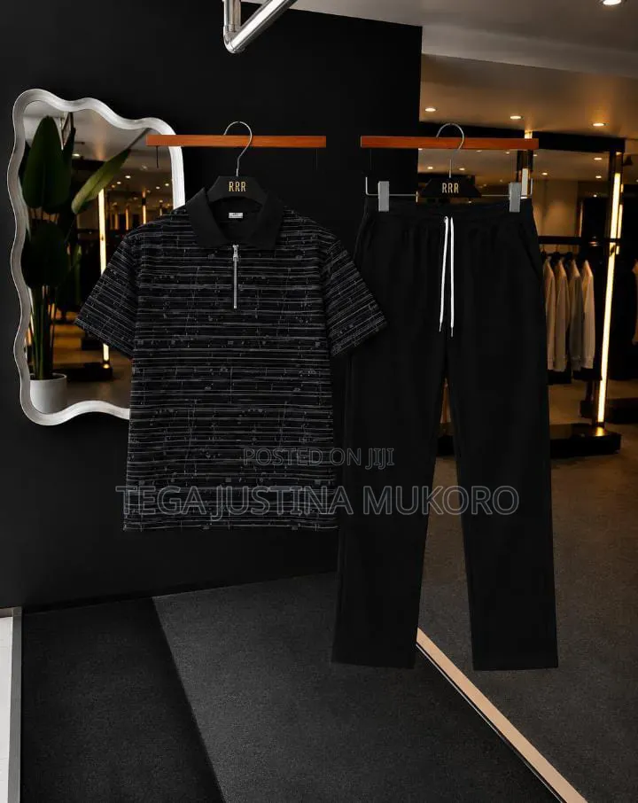 High Quality Matching Two Piece Casual Sets for Men