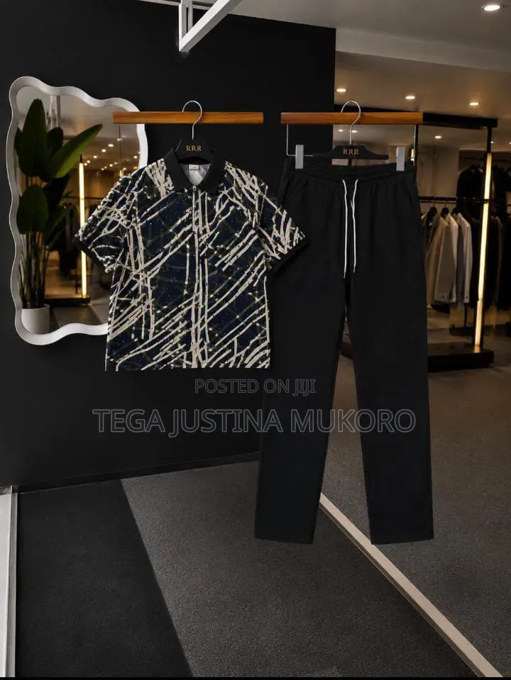 High Quality Matching Two Piece Casual Sets for Men