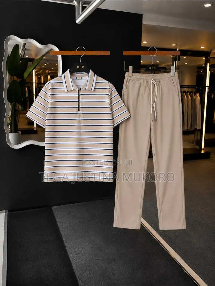 High Quality Matching Two Piece Casual Sets for Men