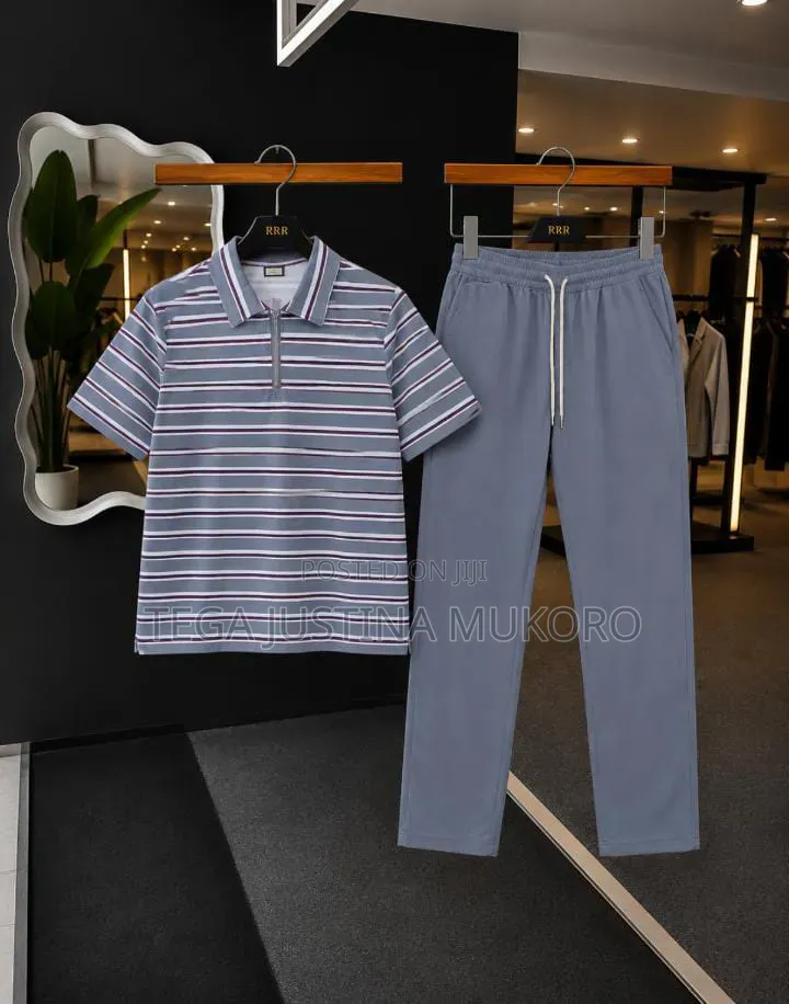 High Quality Matching Two Piece Casual Sets for Men