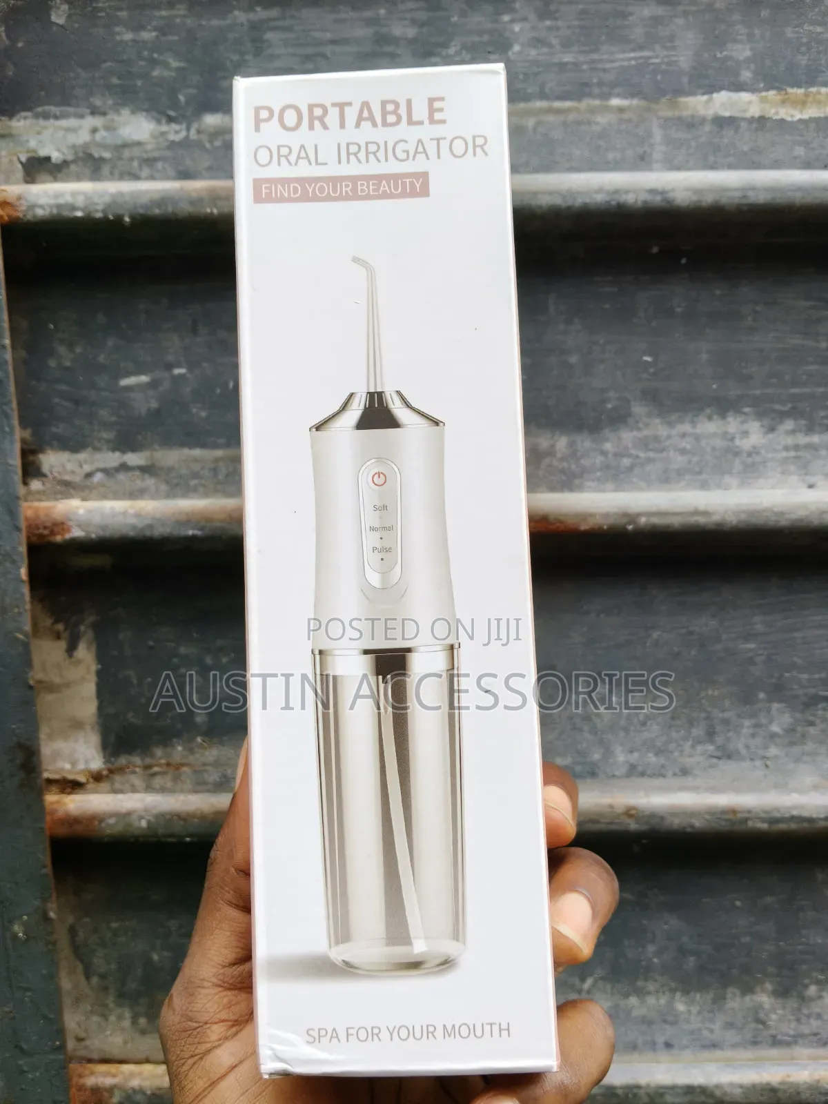 Portable Oral Irrigator for Dental Teeth Cleaning and Flossing