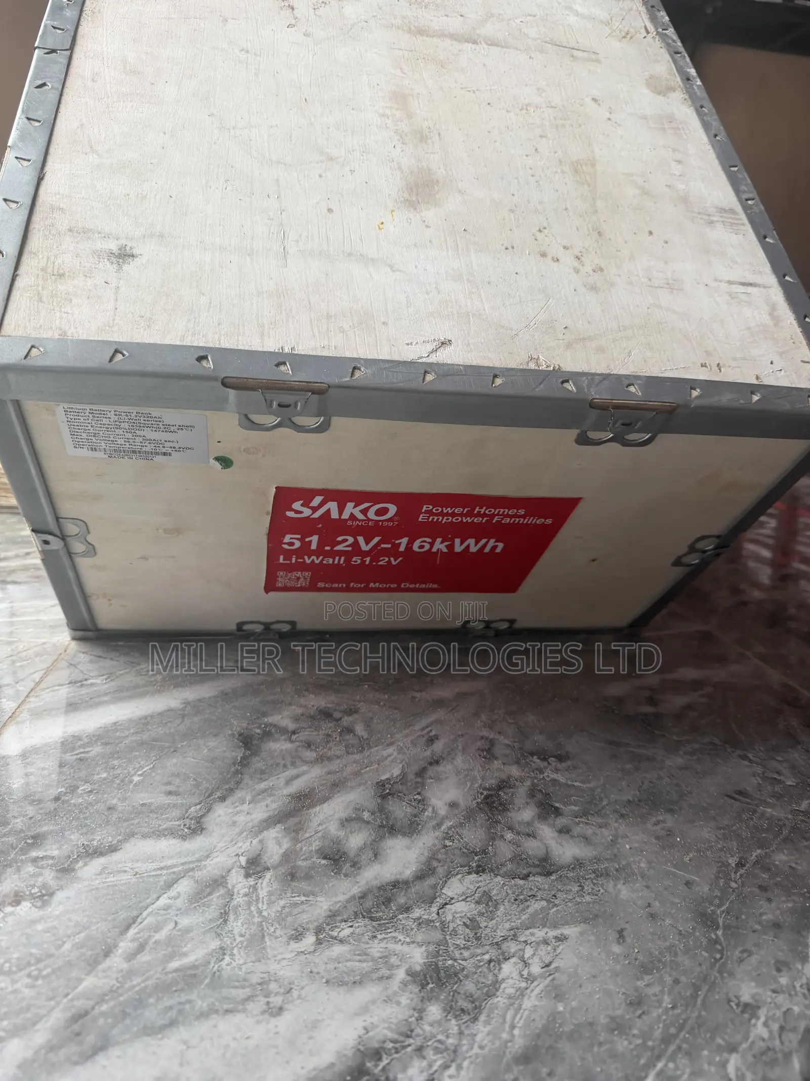 Premium SAKO Li-Wall 16kWh Power Battery