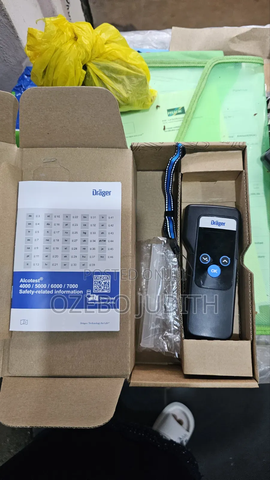 Dragger Alcohol Tester 6000