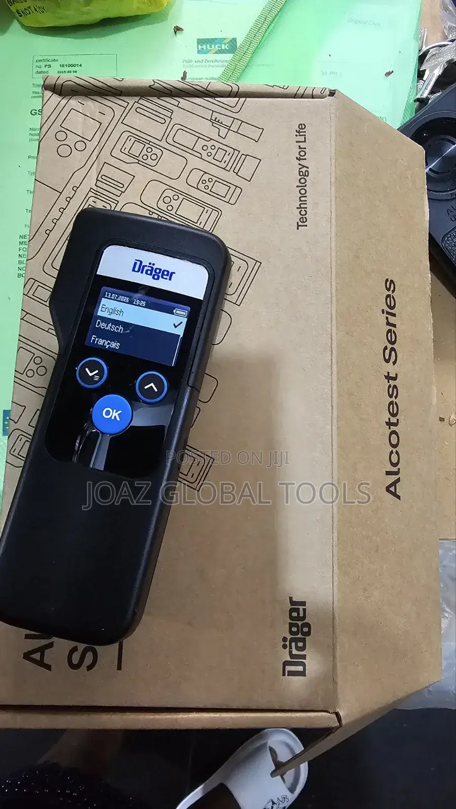 Dragger Alcohol Tester 6000