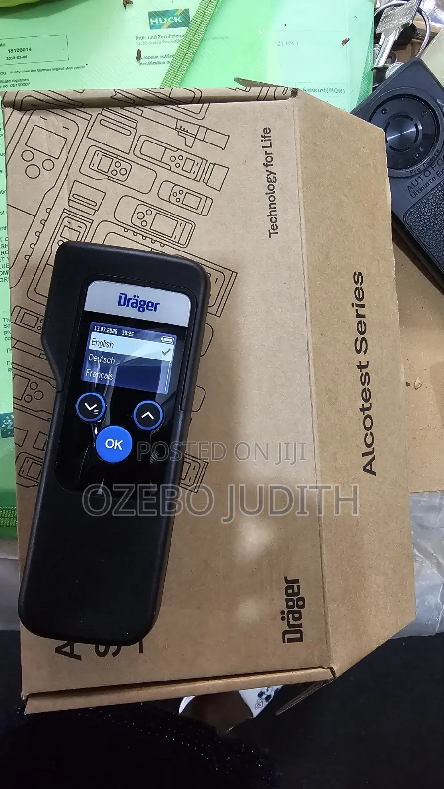Dragger Alcohol Tester 6000