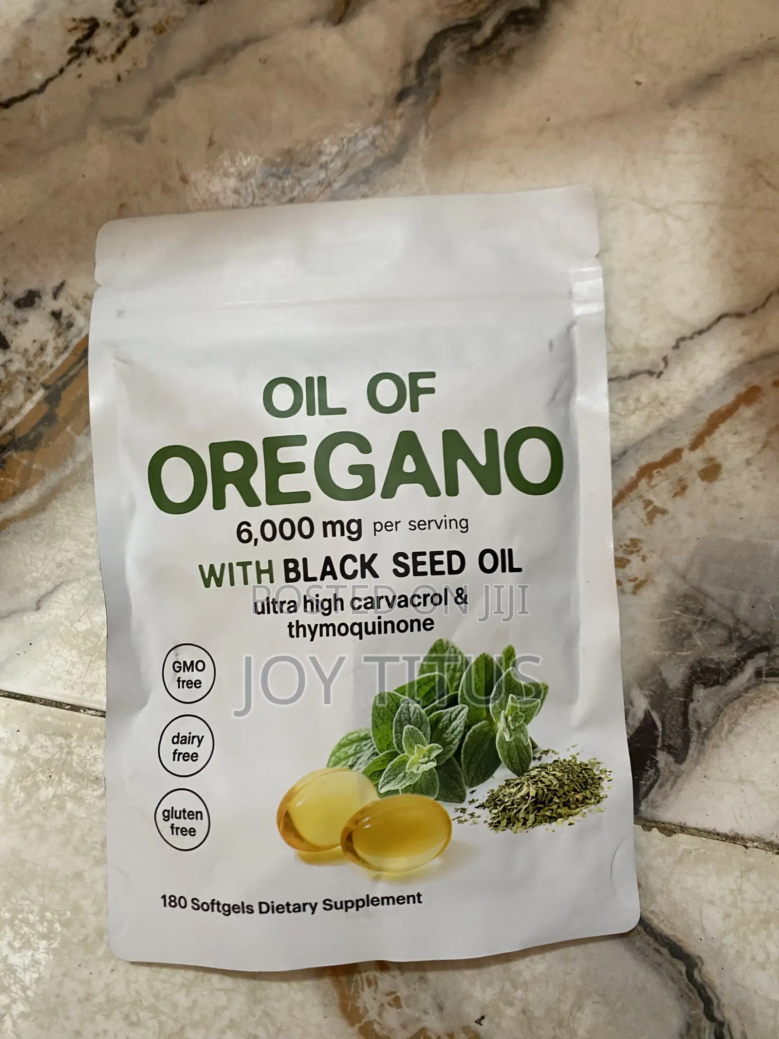 Oil of Oregano With Black Seed Oil
