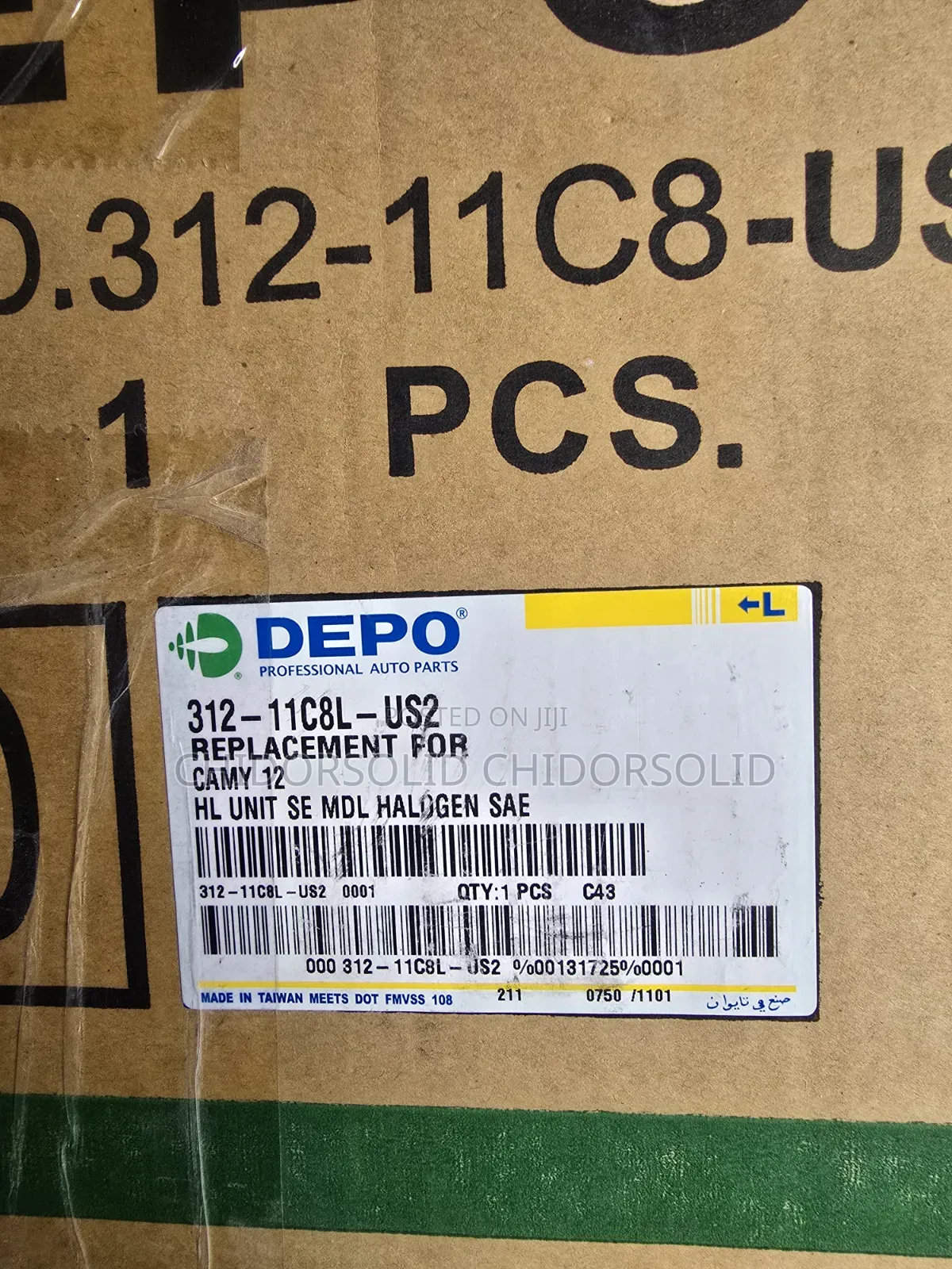 Head Light Camry 2012 2014 Depo