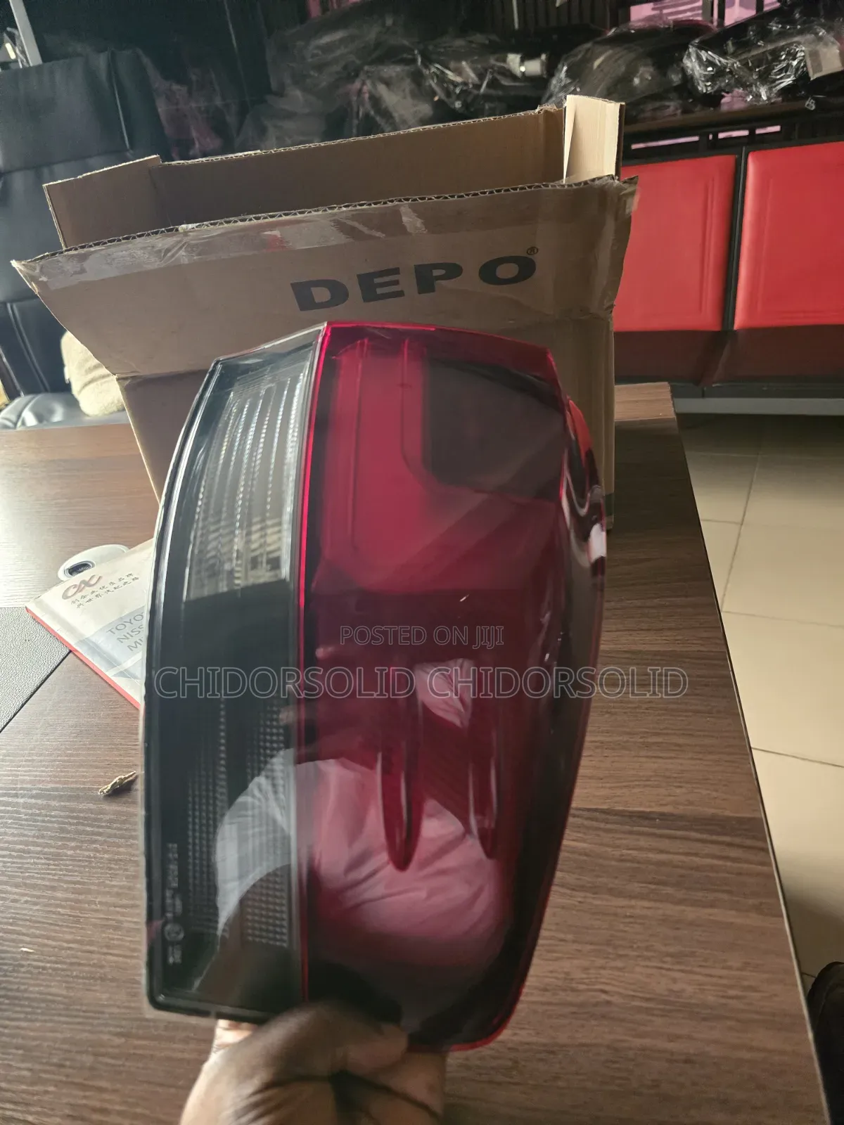 Rear Light Toyota Landcruser 2022-2024