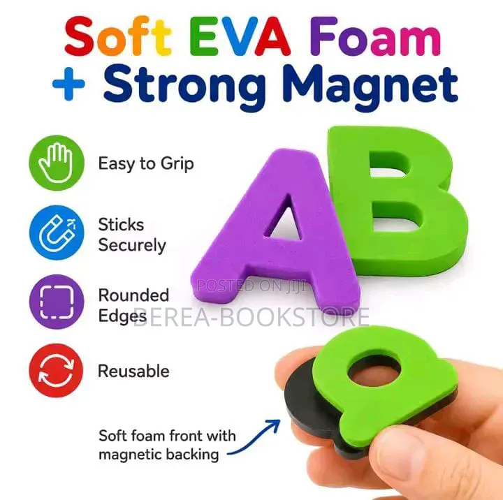 3-in-1 Magnetic Letters and Numbers Learning Set - Educational Toy