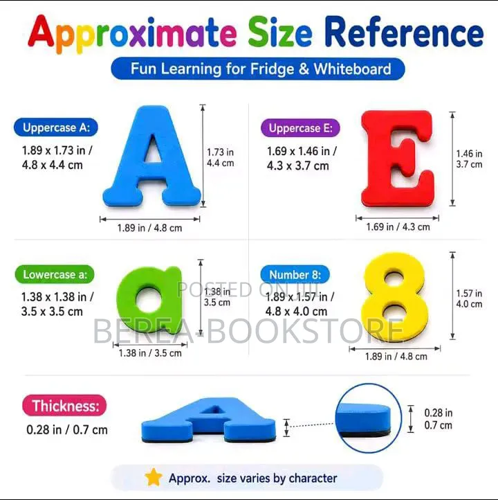 3-in-1 Magnetic Letters and Numbers Learning Set - Educational Toy