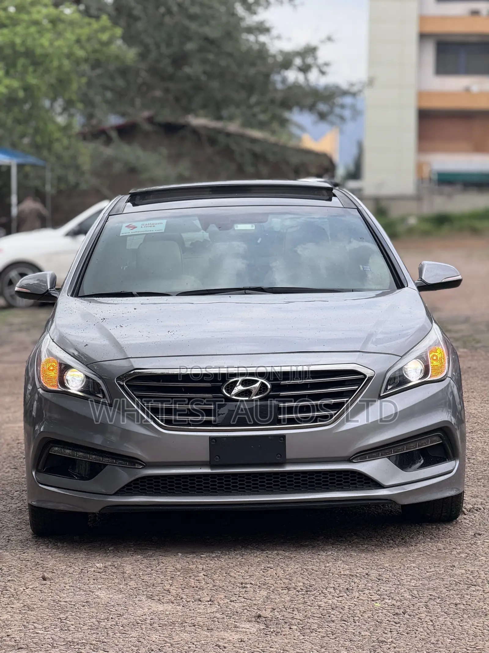 Hyundai Sonata Sport 2.0T 4dr Sedan (2.0L 4cyl Turbo 6A) 2015 Gray