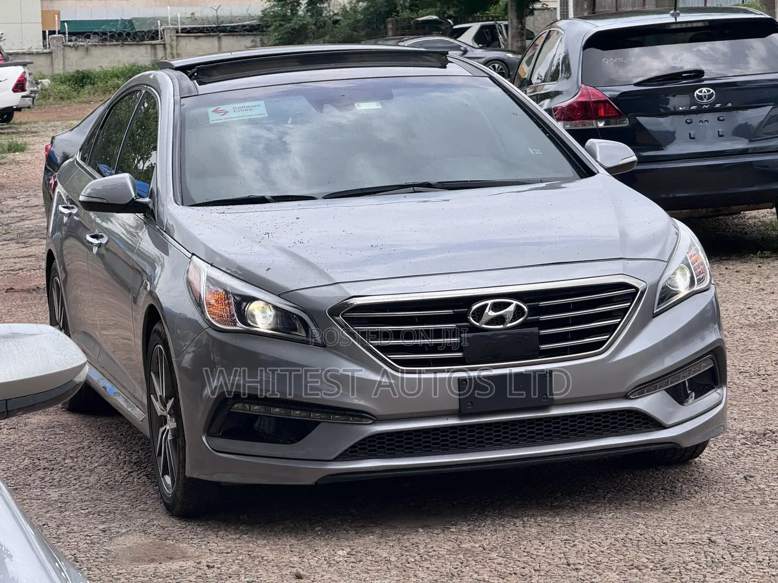 Hyundai Sonata Sport 2.0T 4dr Sedan (2.0L 4cyl Turbo 6A) 2015 Gray