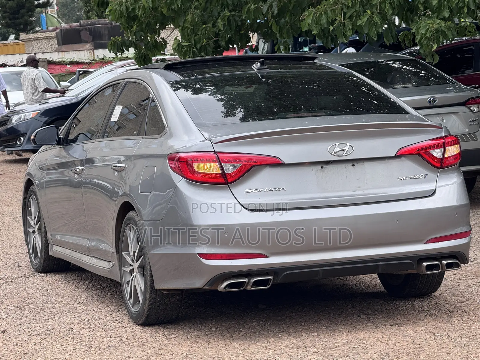 Hyundai Sonata Sport 2.0T 4dr Sedan (2.0L 4cyl Turbo 6A) 2015 Gray