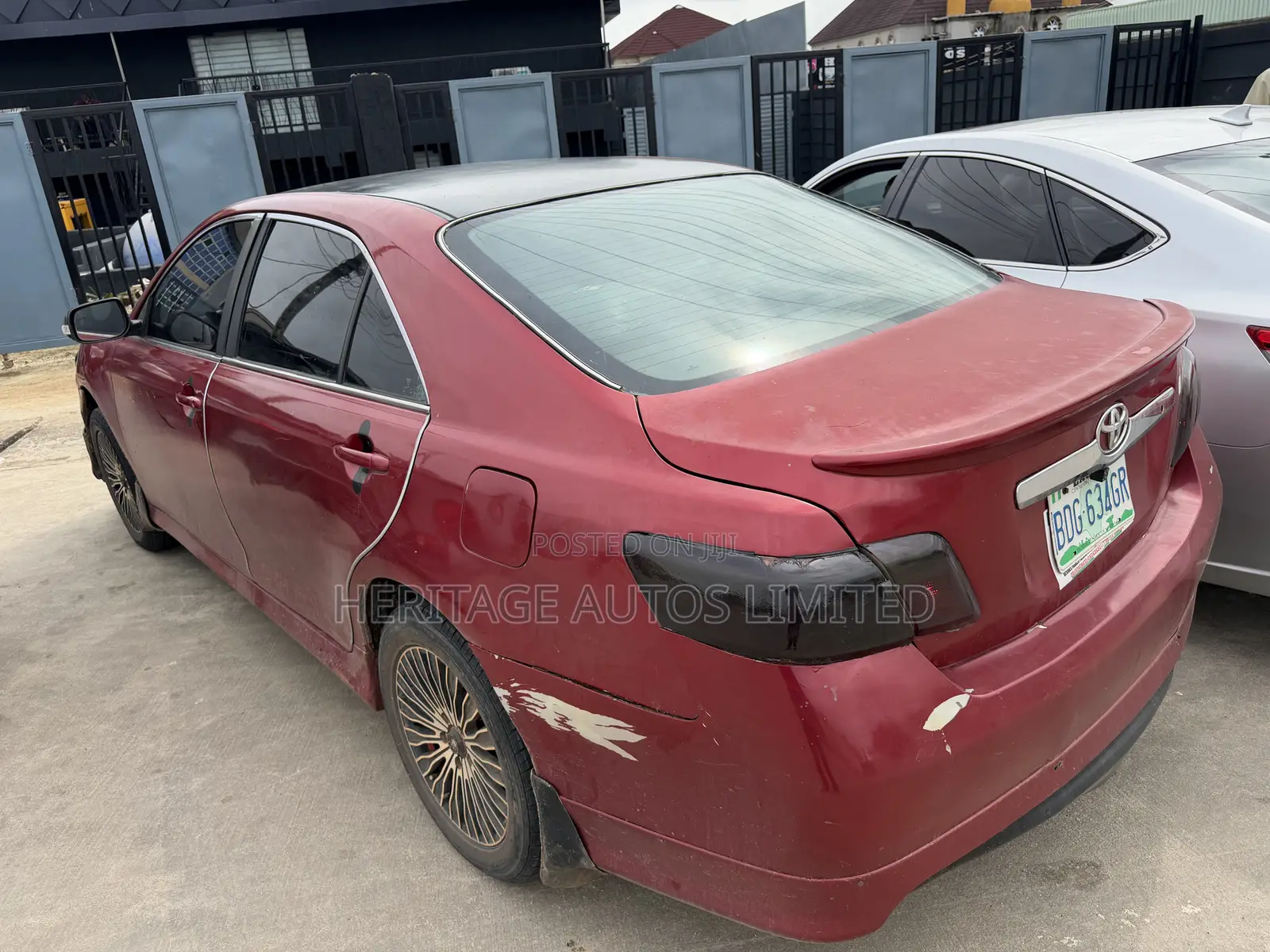 Toyota Camry 2008 Burgundy