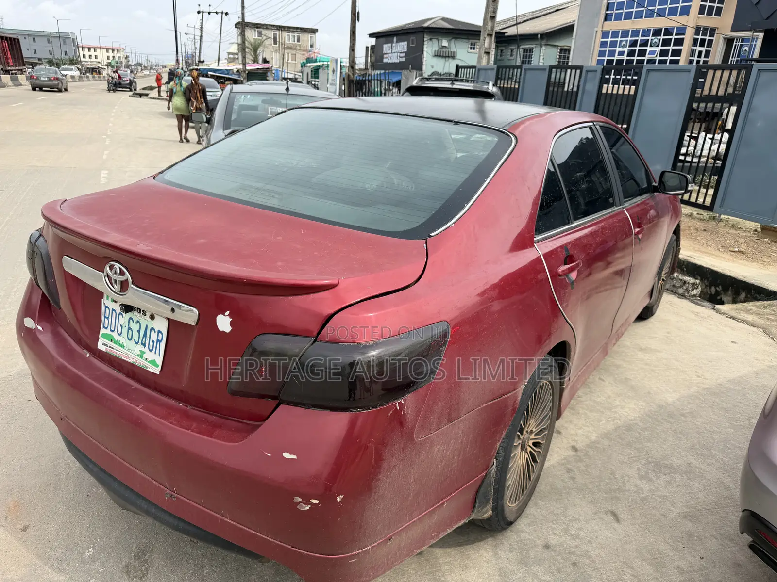 Toyota Camry 2008 Burgundy