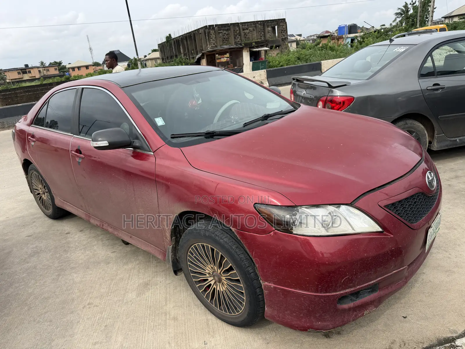 Toyota Camry 2008 Burgundy