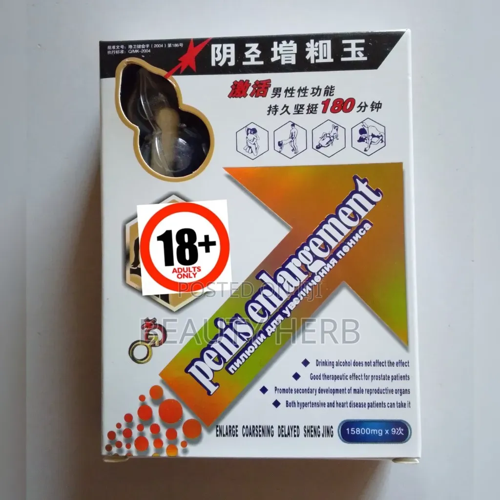 Original Penis Enlargement and Erectile Dysfunction Capsule for Men