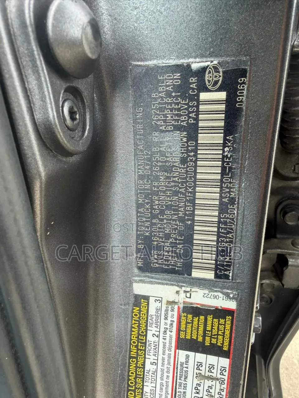 Toyota Camry 2013 Gray