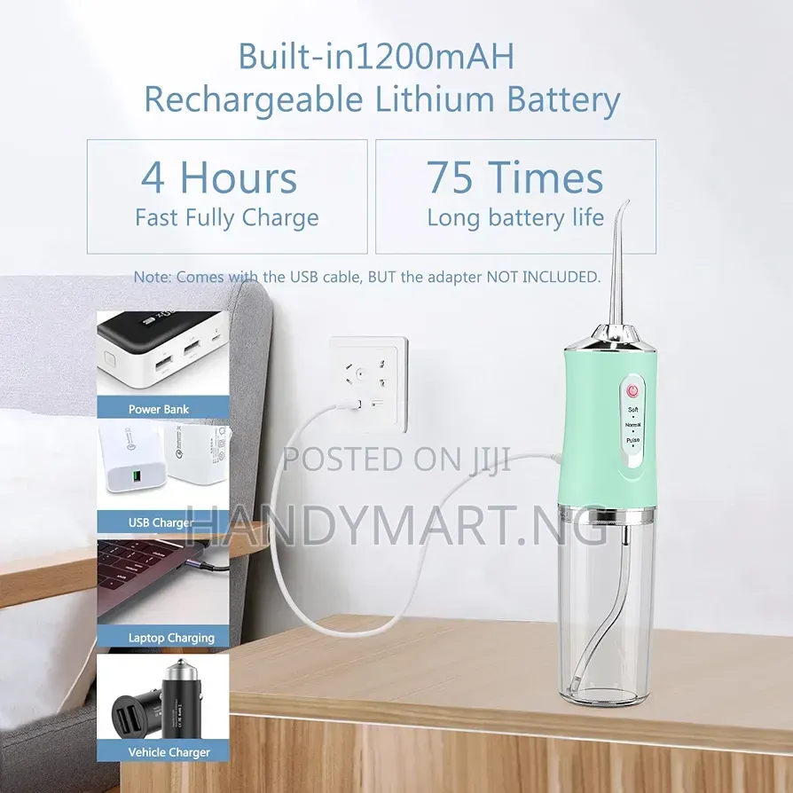Ultimate Portable Rechargeable Oral Irrigator