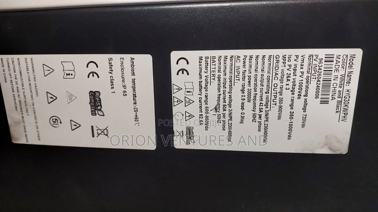 30kw Ip65 Inverters