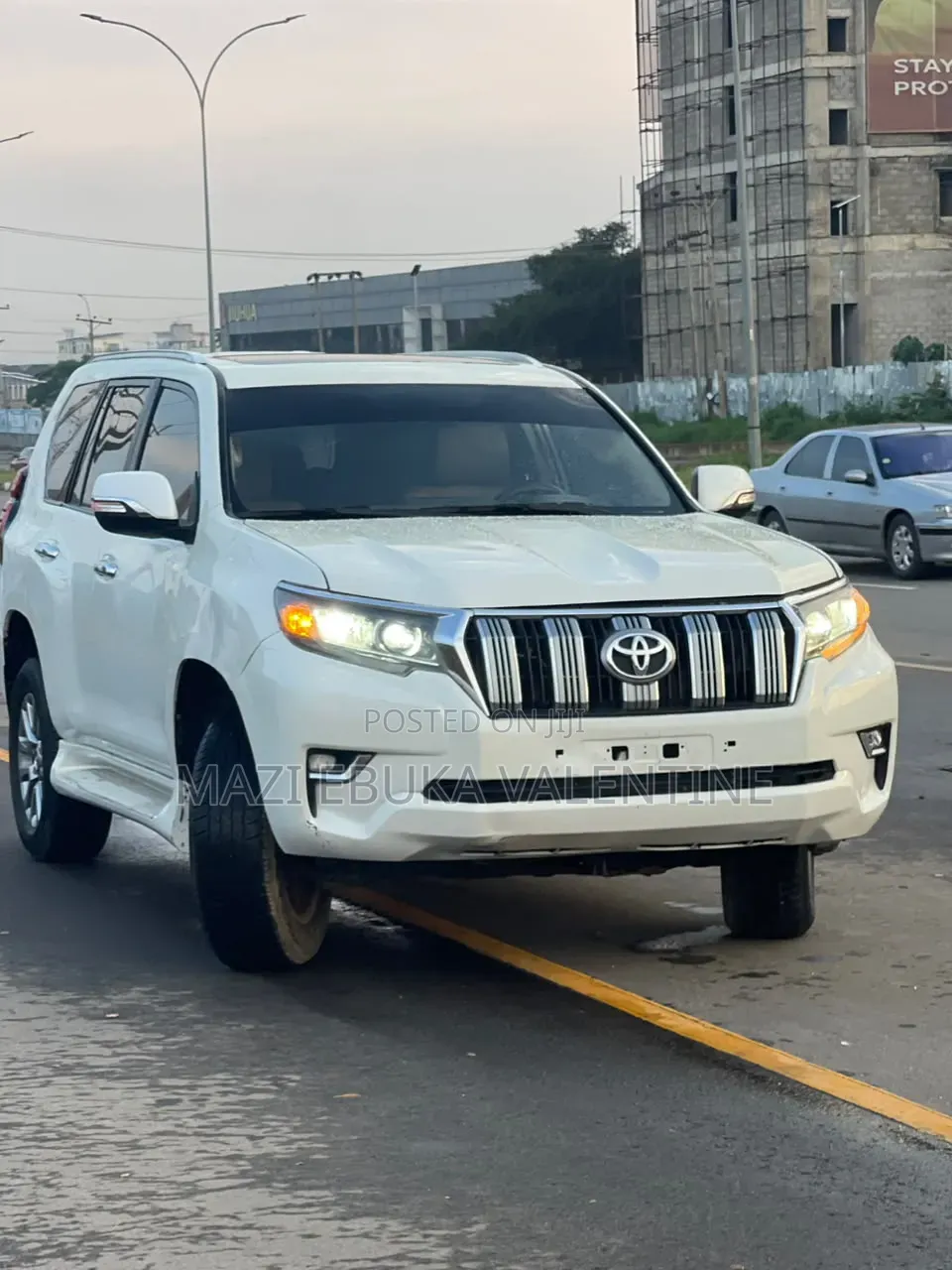 Toyota Land Cruiser Prado 2021 White