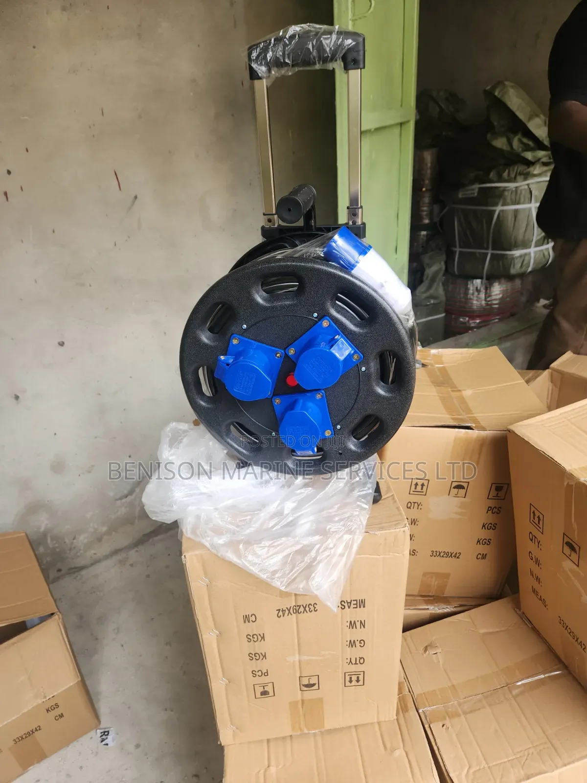 Heavy Duty Extension Reel With Waterproof (Pure Copper)