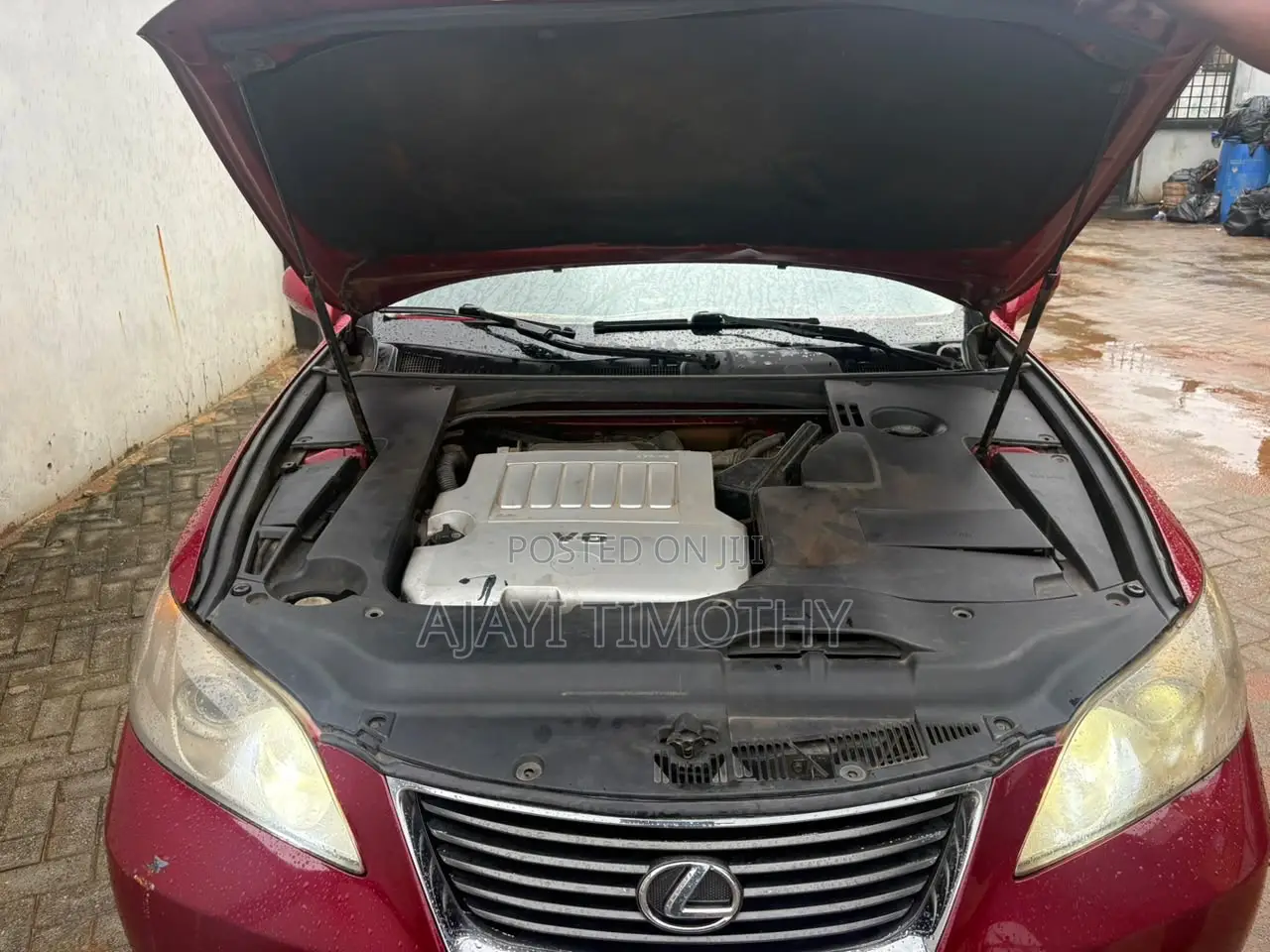 Lexus ES 350 2008 Red