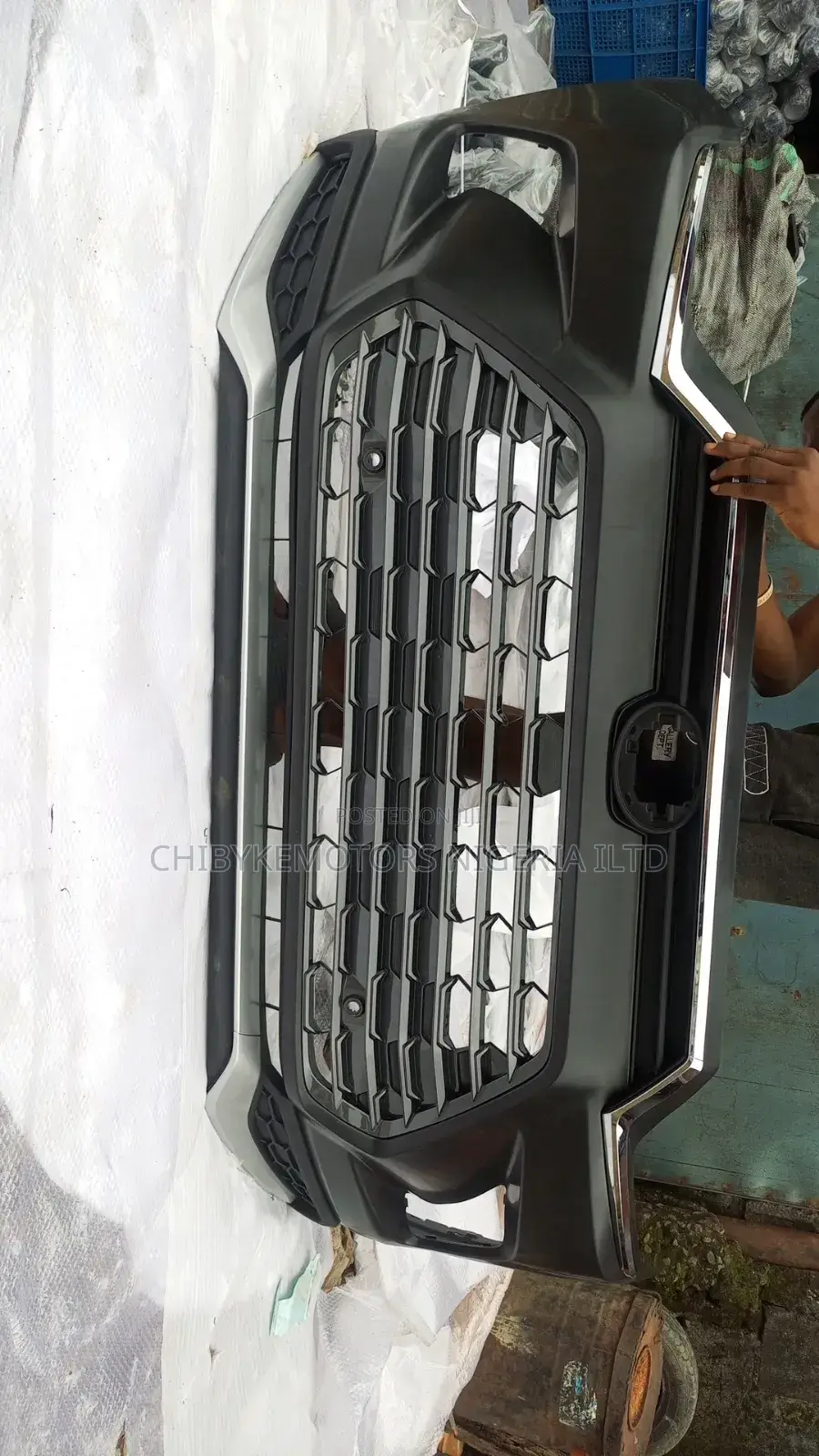 Toyota Highlander Grand 2022 Complete Front Bumper