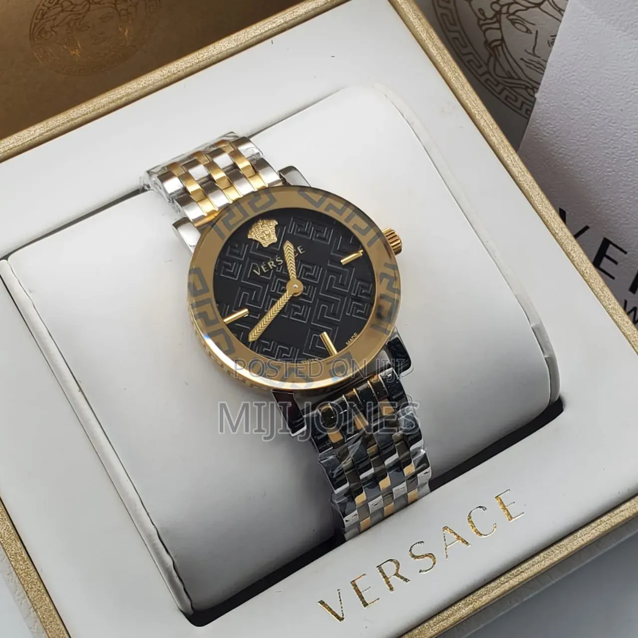 Luxury Replica Versace Women’s Chain Bracelet Style Battery Watch*