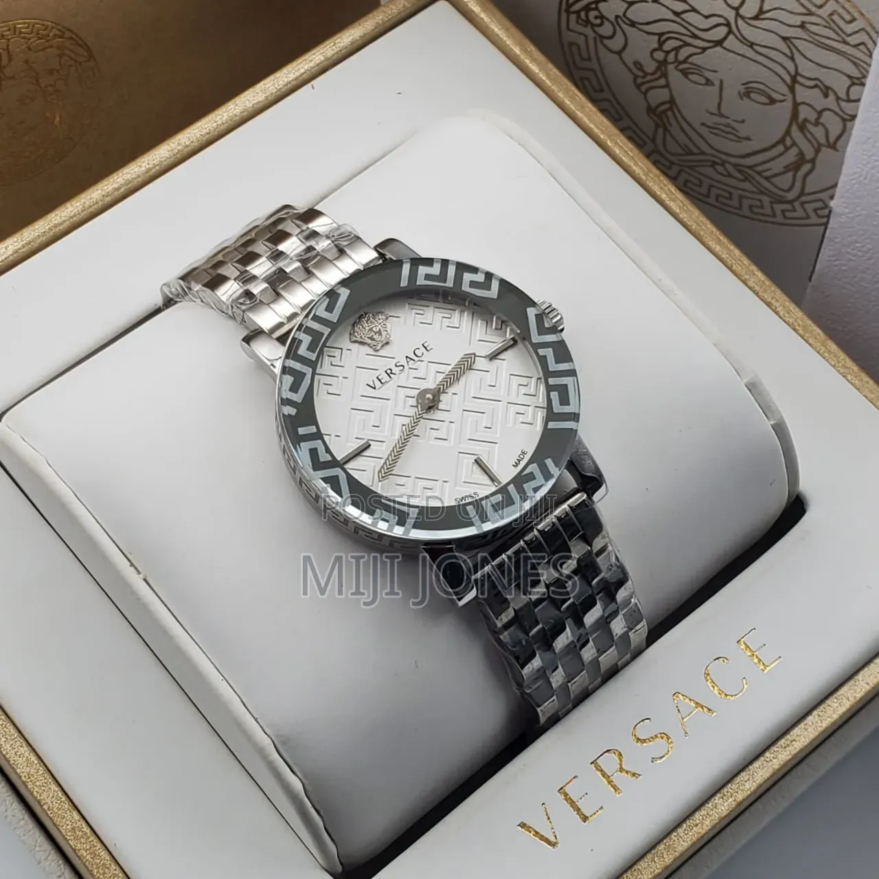 Luxury Replica Versace Women’s Chain Bracelet Style Battery Watch*