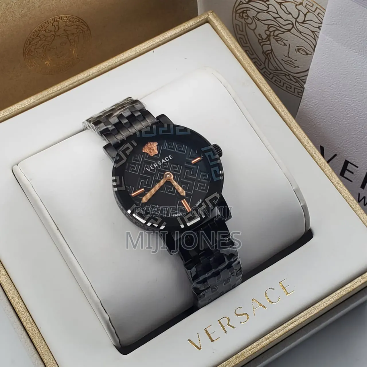 Luxury Replica Versace Women’s Chain Bracelet Style Battery Watch*