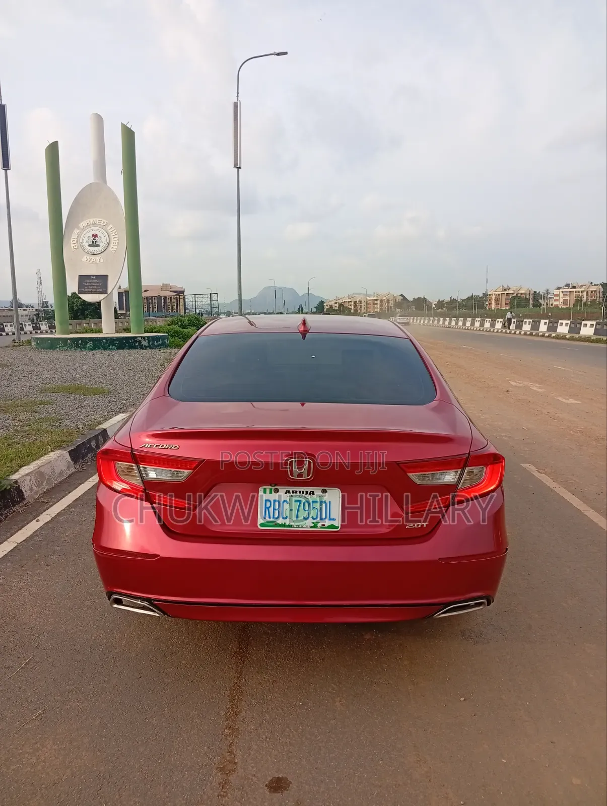 Honda Accord 2018 Red