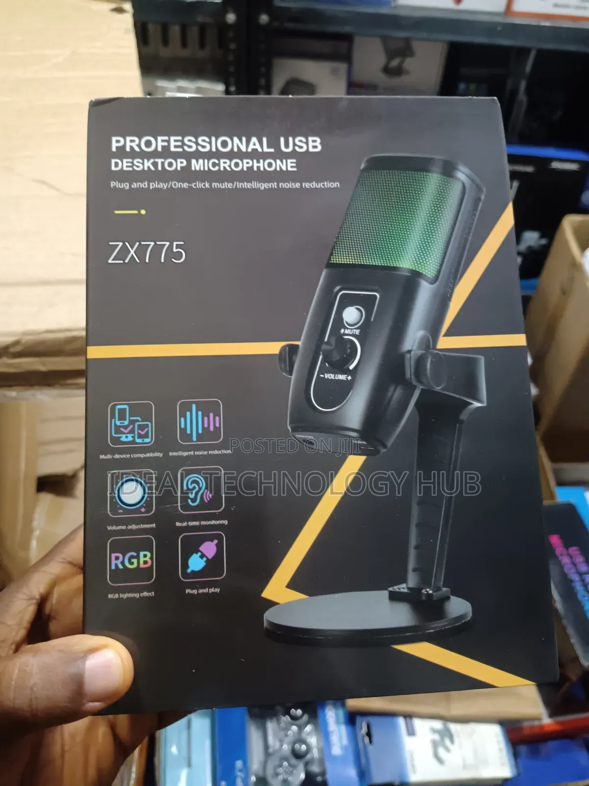 Professional USB Desktop Microphone ZX775