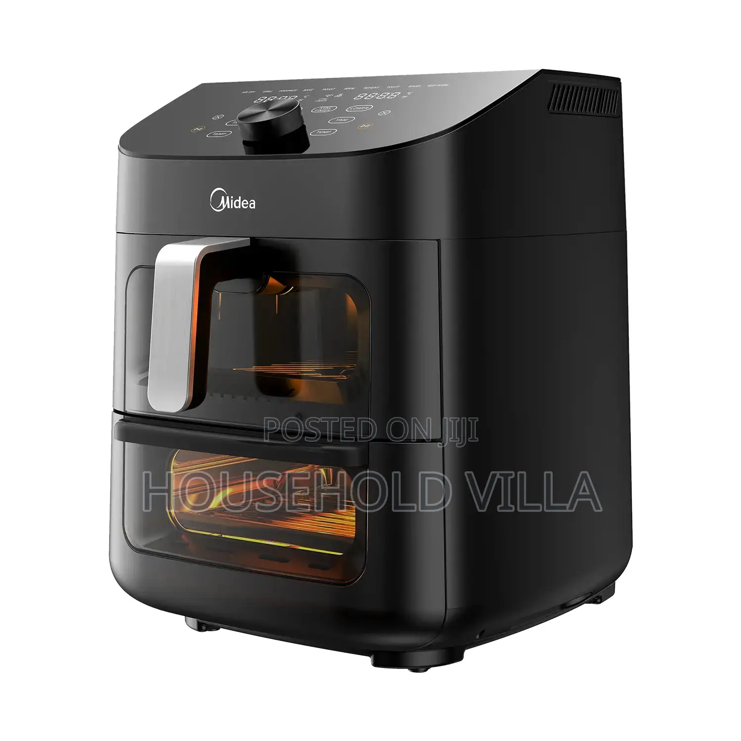 Midea 11L Dual Zone Air Fryer With Wi-Fi Alexa 2 Independent Drawers