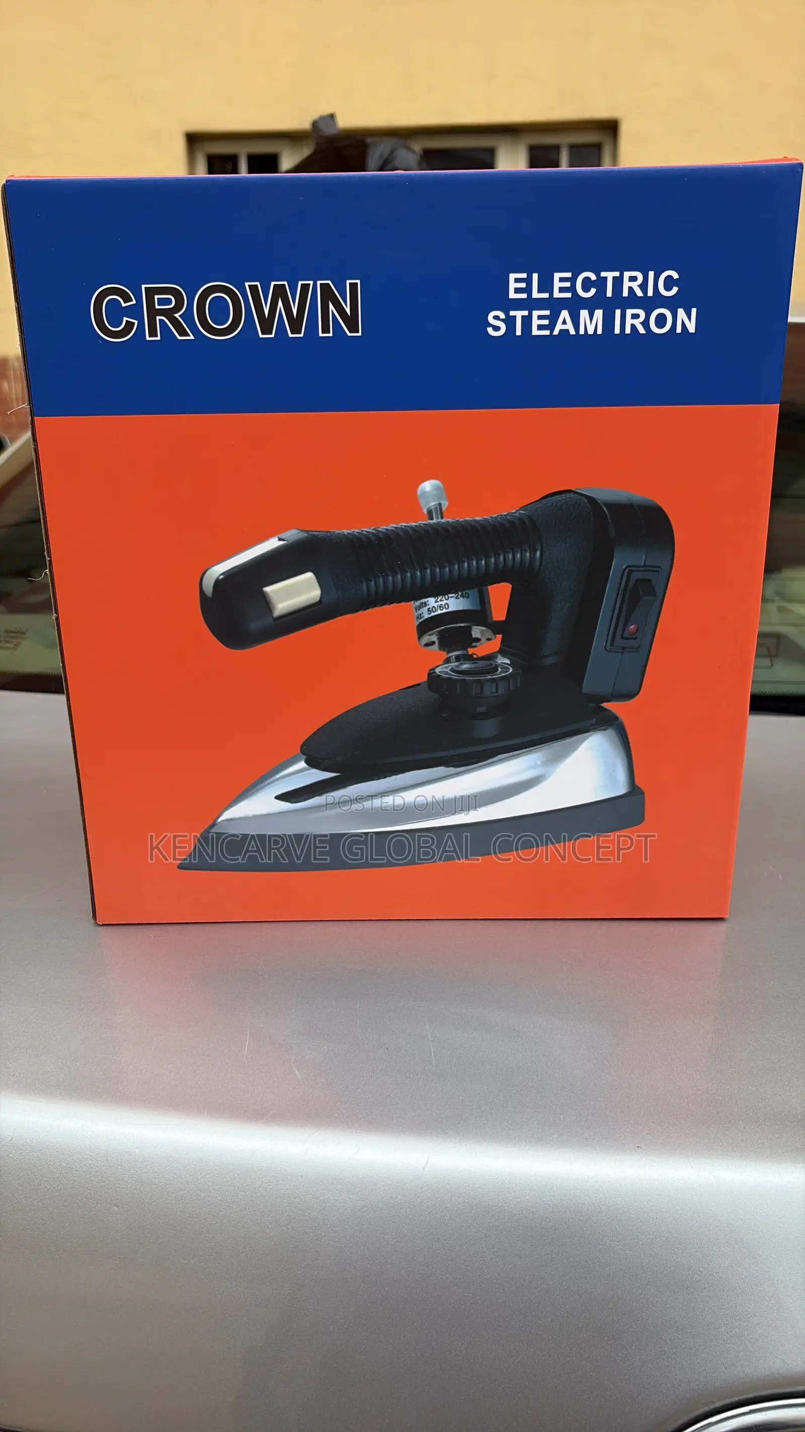 Brand New Crown Gravity Steam Iron Available!