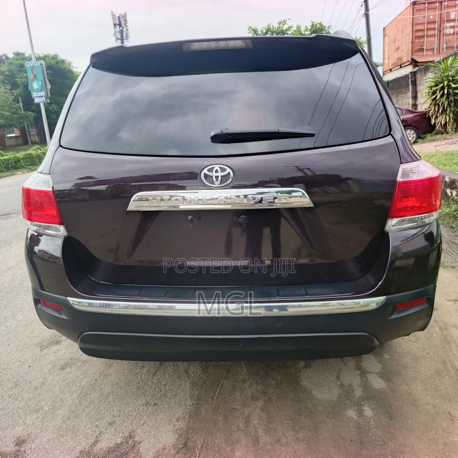 Toyota Highlander 2014 Burgundy
