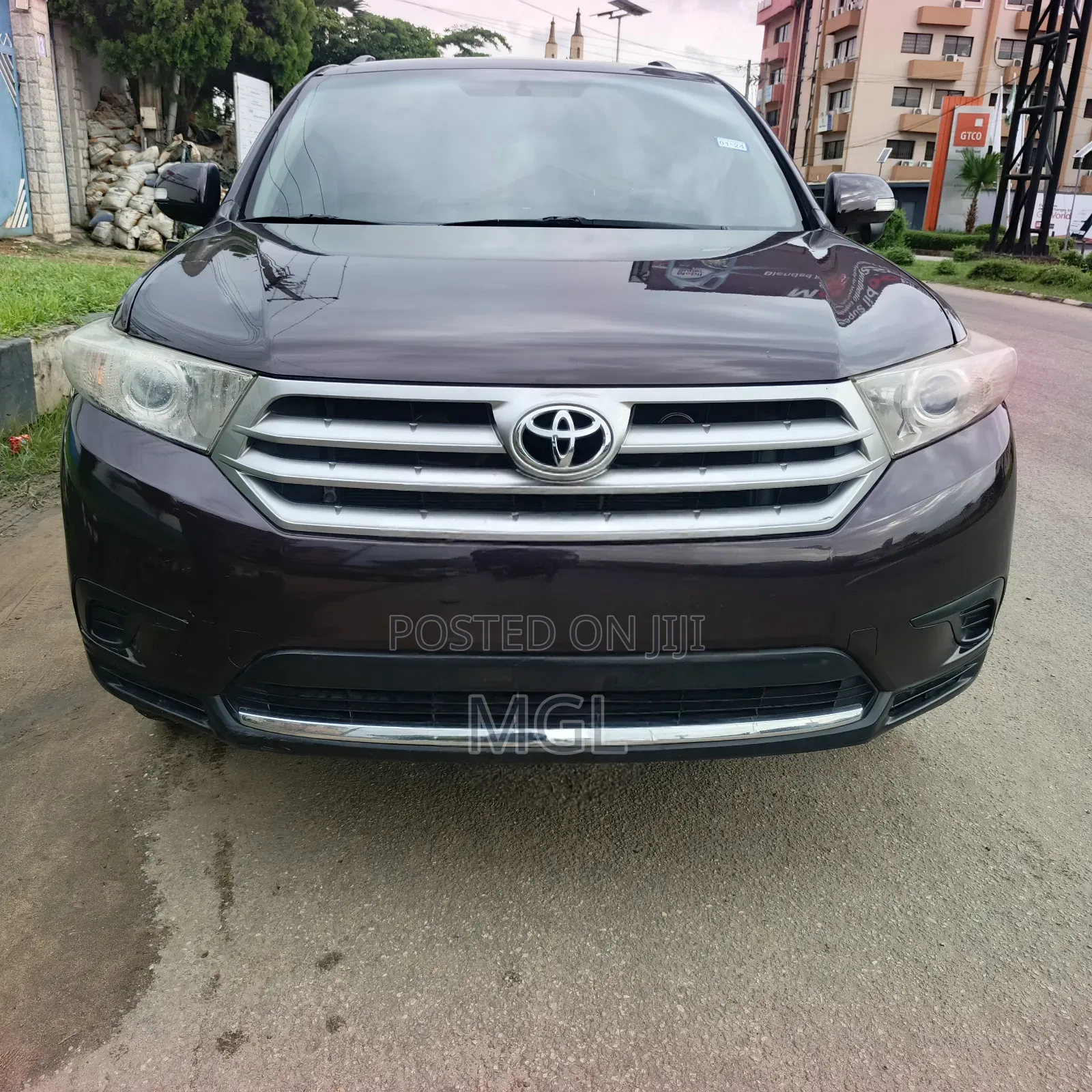 Toyota Highlander 2014 Burgundy