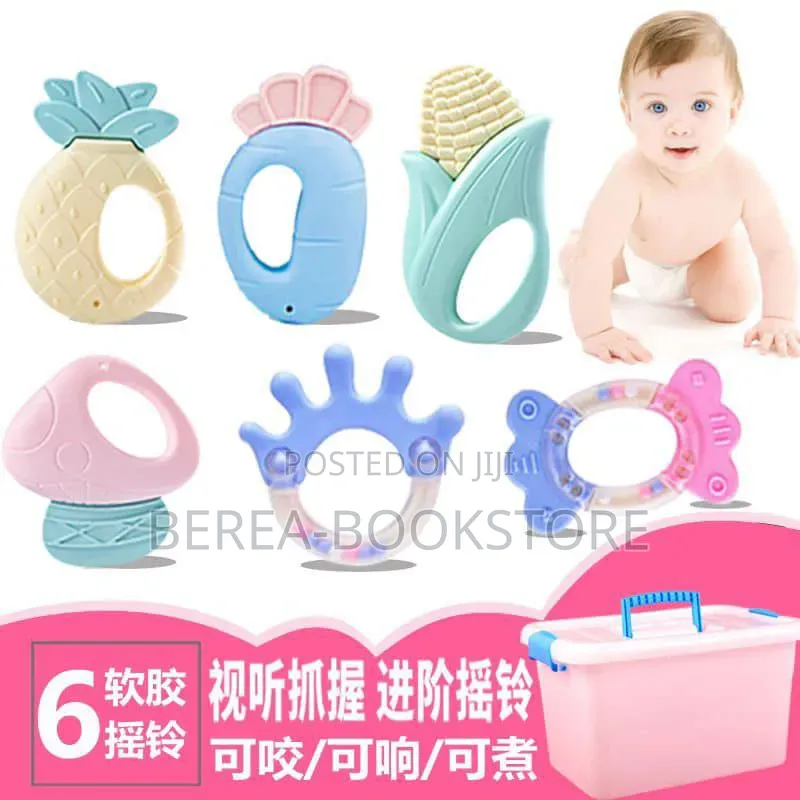 Babies Teether 6in1 + Bucket