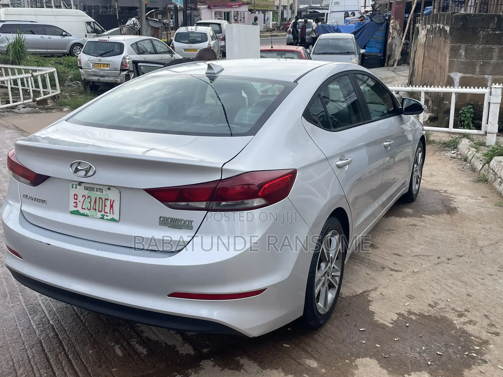 Hyundai Elantra 2017 Silver